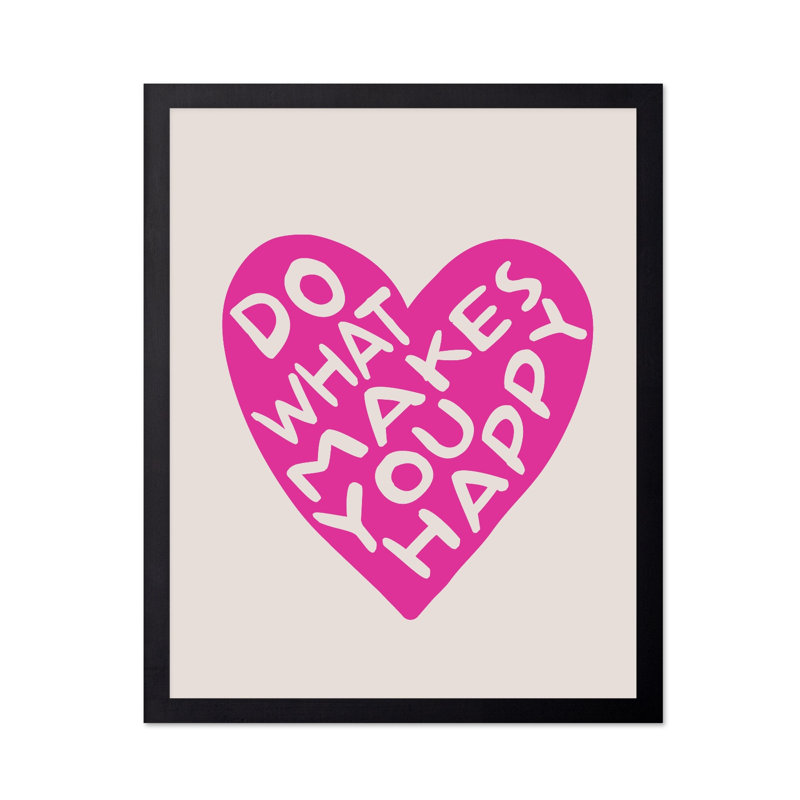 Do Do Makes You Happy No4, Black Framed, Poster, 16"H x 20"W