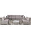 Ensemble de conversation pour 6 personnes avec coussins Euporie Wicker-499541372