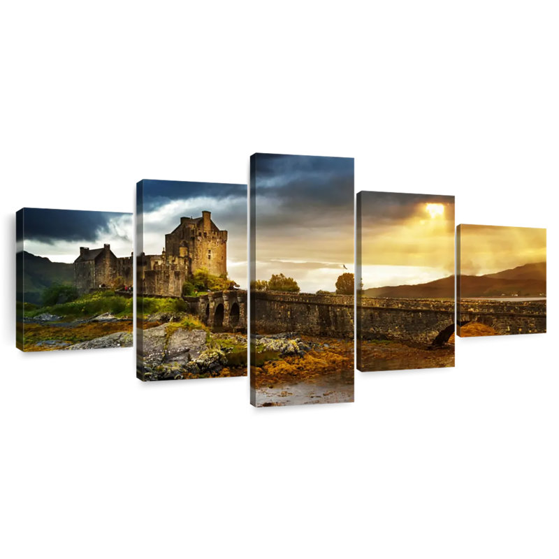 Eilean Donan Castle, 42" H x 92" W