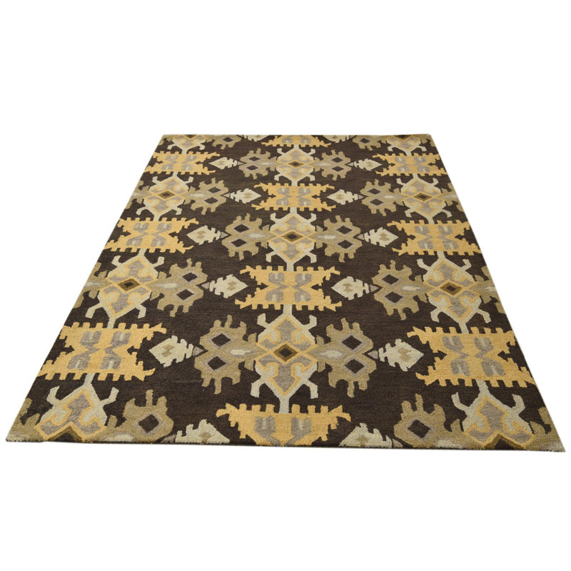 Tapis brun Palombo