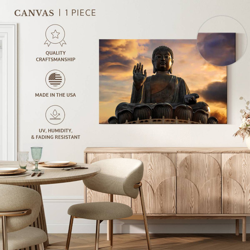 Bouddha Adella, H 26 po x l 39 po