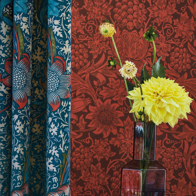 Sunflower 10.05m x 52cm Matte Wallpaper Roll, Brown