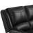 Jackson 59.4" Wide Modern And Upholstered Leather Manual Reclining Loveseat Sofa, 2-Seater Recliner Couch-1255423390
