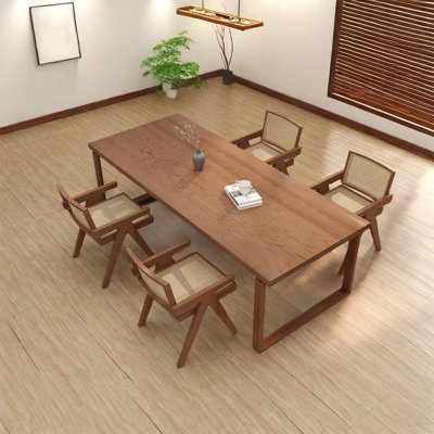 Ash wood dining table sets