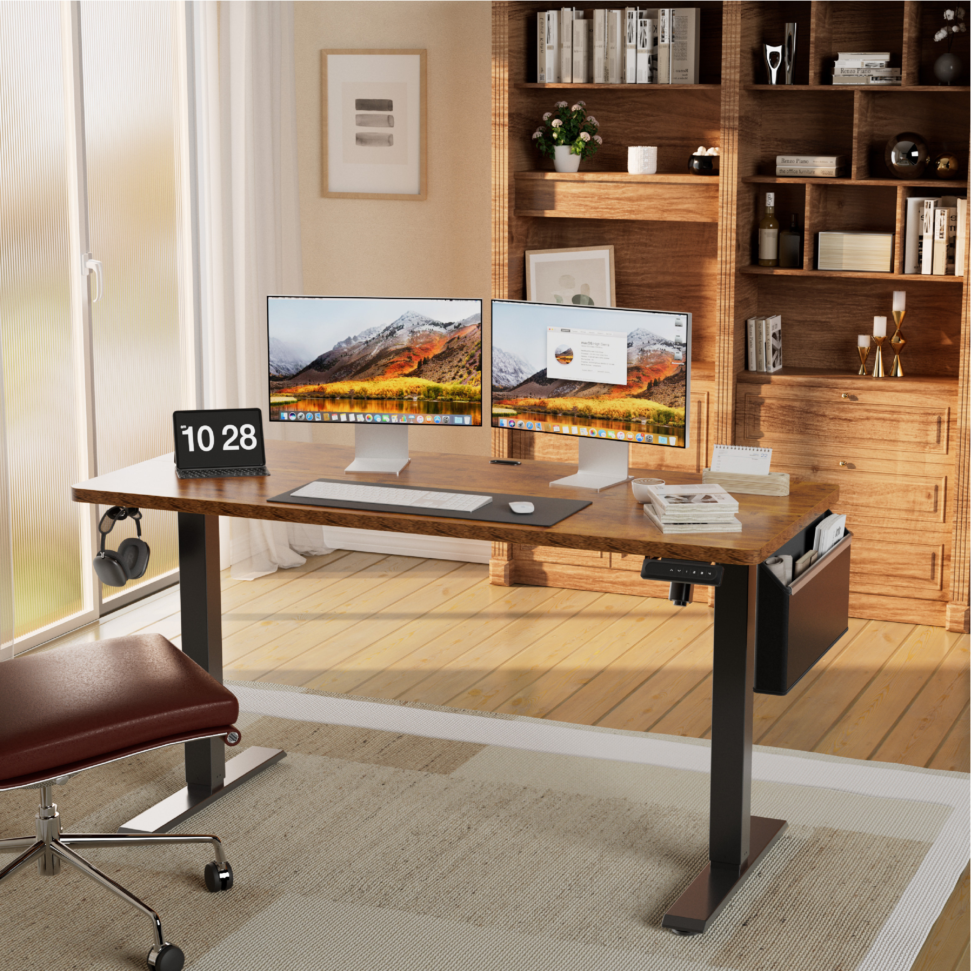 Chair height discount for standing desk