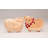 Ceramic Decorative Pig Shaped Plate Set of 2