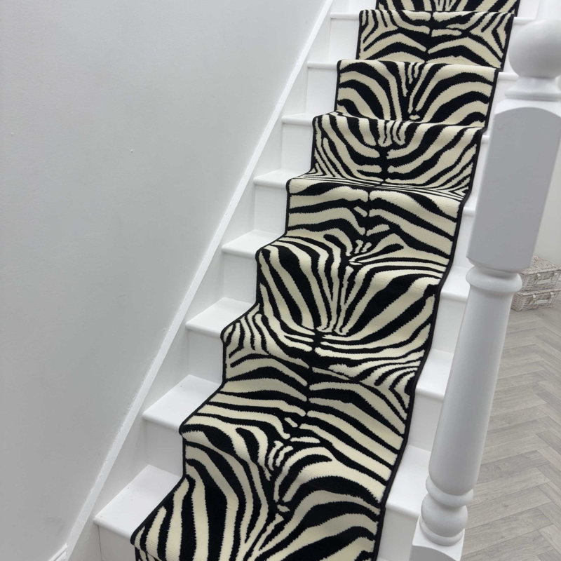 Stair Runner Animal Print Area Rug, Stair Runner 80 x 540 cm