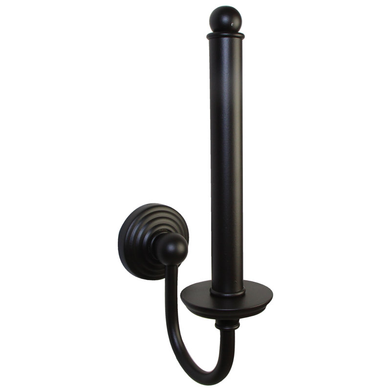 Porte-papier hygiénique sur pied Beresford, Bronze huilé