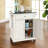 Hedon Granite Top Kitchen Cart-450469965