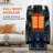 CloudRest Zero Gravity Full Body Massage Chair with Heat Foot Rollers Bluetooth Audio and 5 Auto Modes-291267073