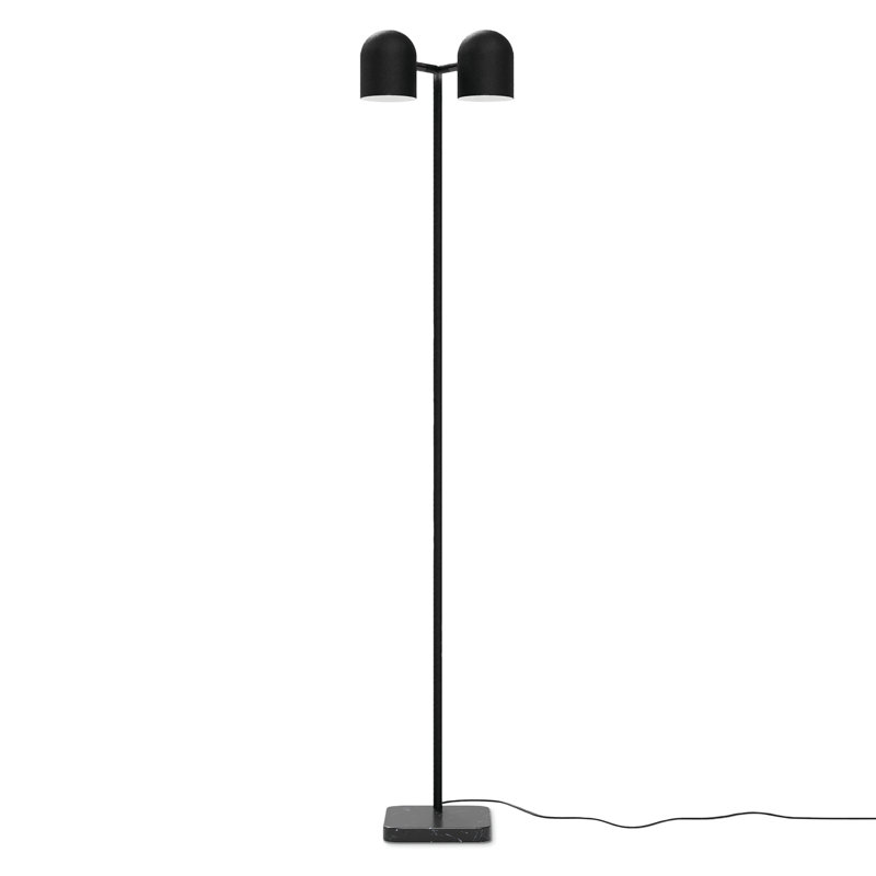 Tandem Floor Lamp, Black