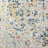 Isebelle Performance Modern Abstract Blue/Rust/Multicolor Rug-1423253012