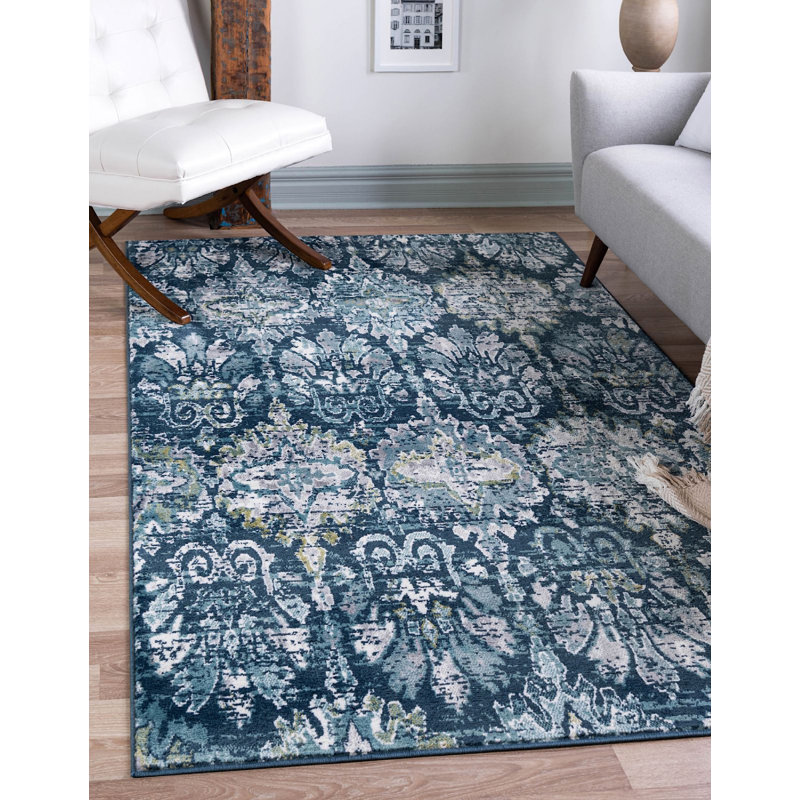Endel Abstract Indoor Rug, Rectangle 5' x 8'