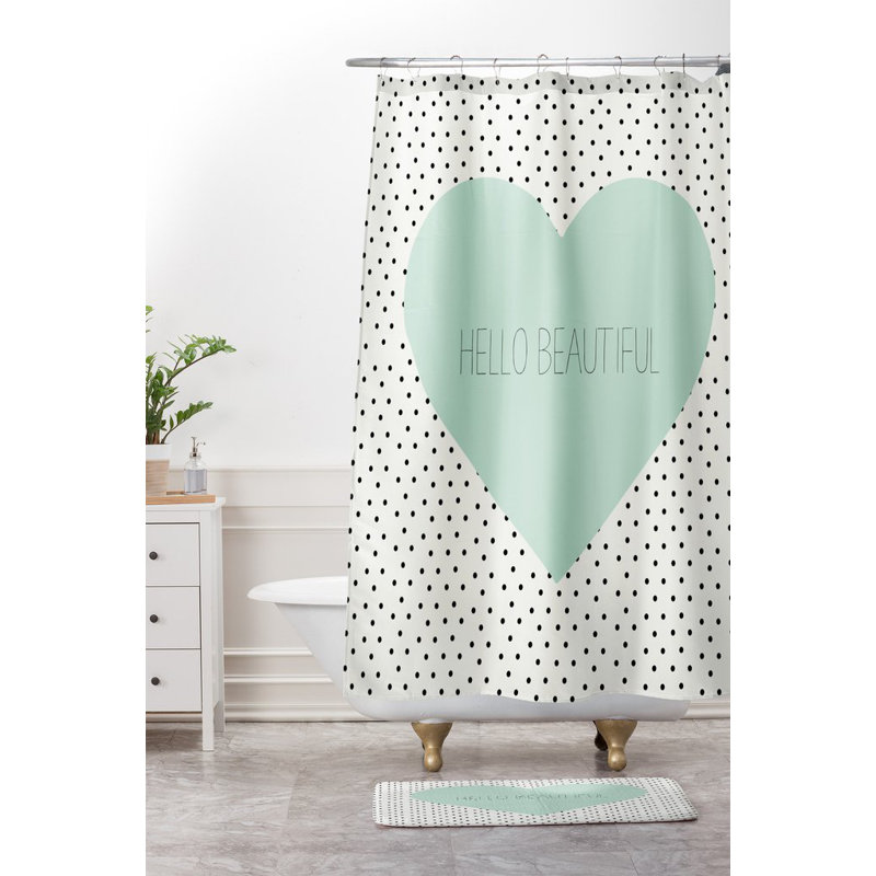 Tapis de salle de bain hello belle