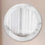 Huldar Glass Flat Wall Mirror