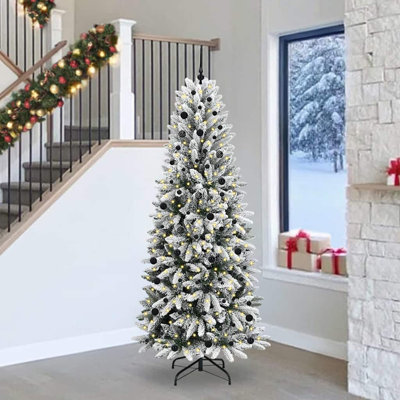Artificial Christmas Tree with 300 LEDs White