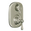 Kingsley Moentrol  Thermostatic Faucet Trim with Metal Push Button Handle