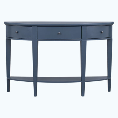 Modern Curved Console Table Sofa Table