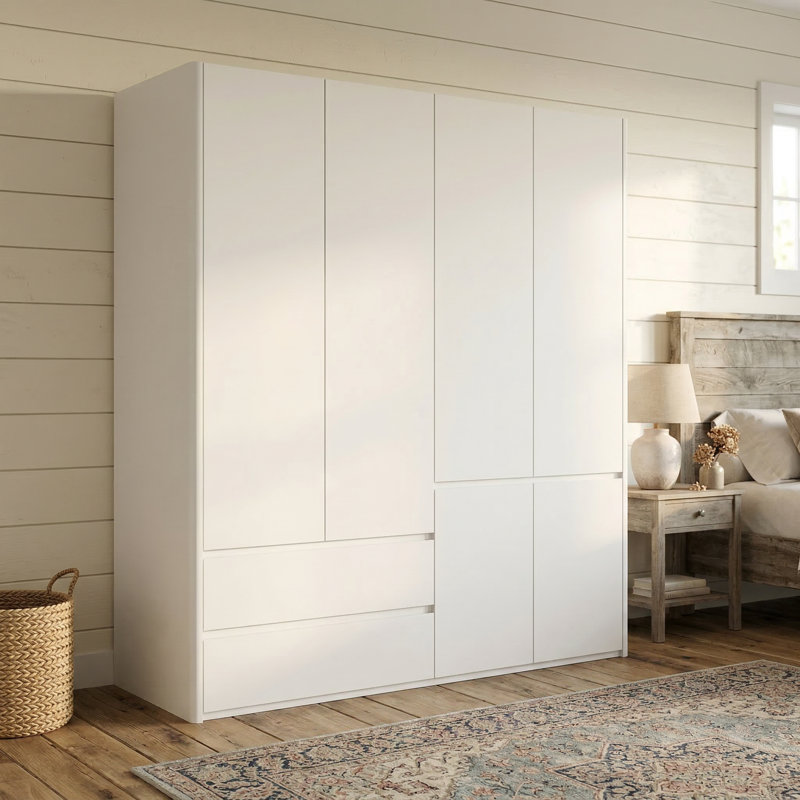 63”W Large Wardrobe
