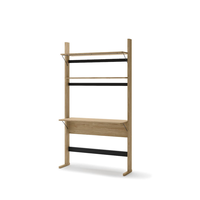 Besnike 193 cm H x 108 cm W Standard Bookcase