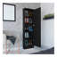 Grande armoire à chaussures rectangulaire avec miroir Wengue-112261248