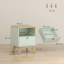 40cm W Manufactured Wood Bedside Table