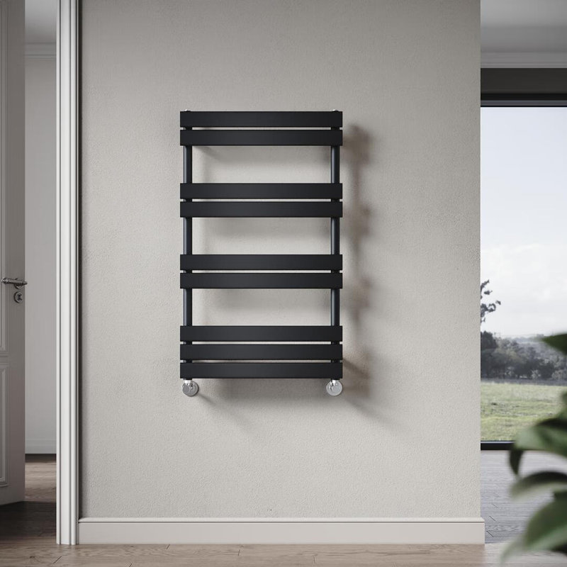 Berno 9 Towel Rack, Matte Black