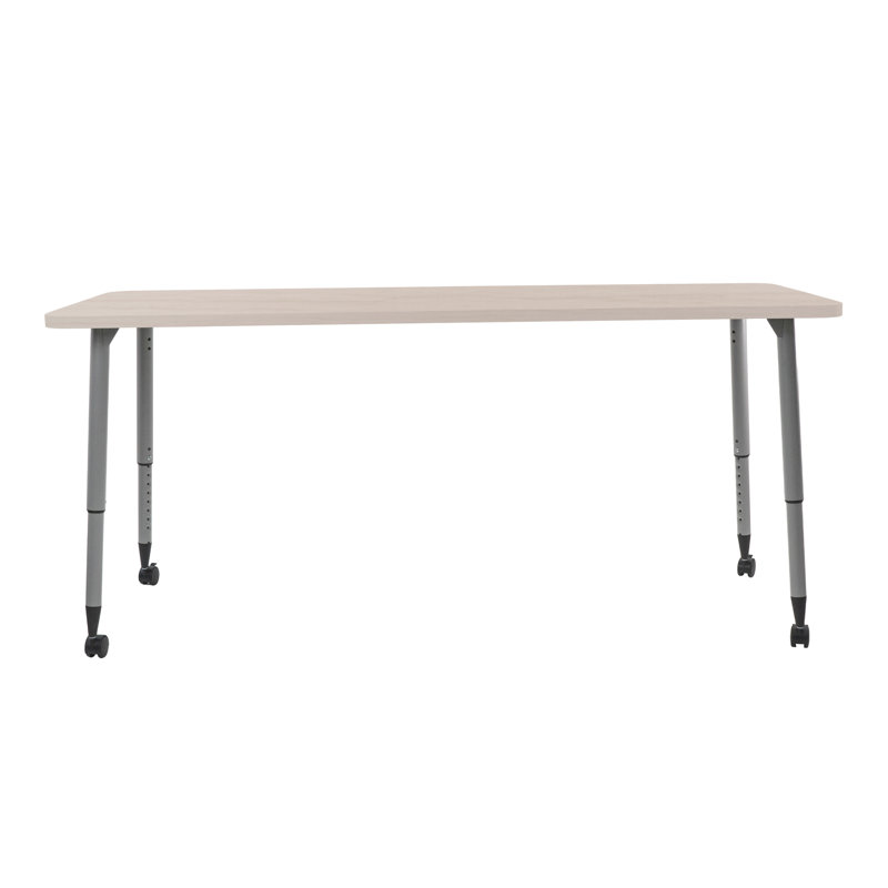 Table d'activité Adapte 24 x 36, 30 po x 72 po, Sable asiatique / argent