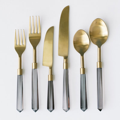 Borrowed BLU Prism Stainless Steel Flatware Set