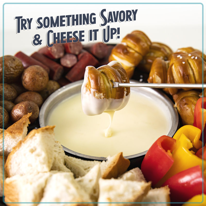 Nostalgia 10-Ounce Fondue Party Set