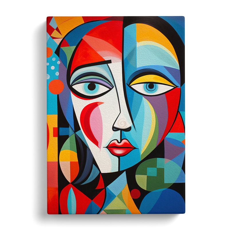 Pablo Picasso Colour Field - Wrapped Canvas, 50cm H x 35cm W x 3cm D