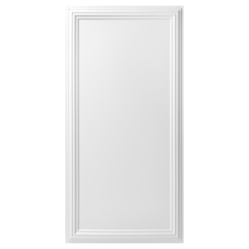 Carreaux de plafond en PVC 48 po x 24 po, panneaux de PVC imperméables et ignifuges pour la décoration intérieure, boîte de 96 pieds carrés / boîte (paquet de 12)