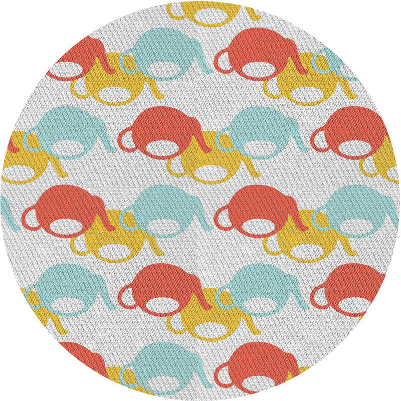Indoor Rug, Round 8'
