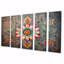 Parley - art mural floral 5 pièces-106155712