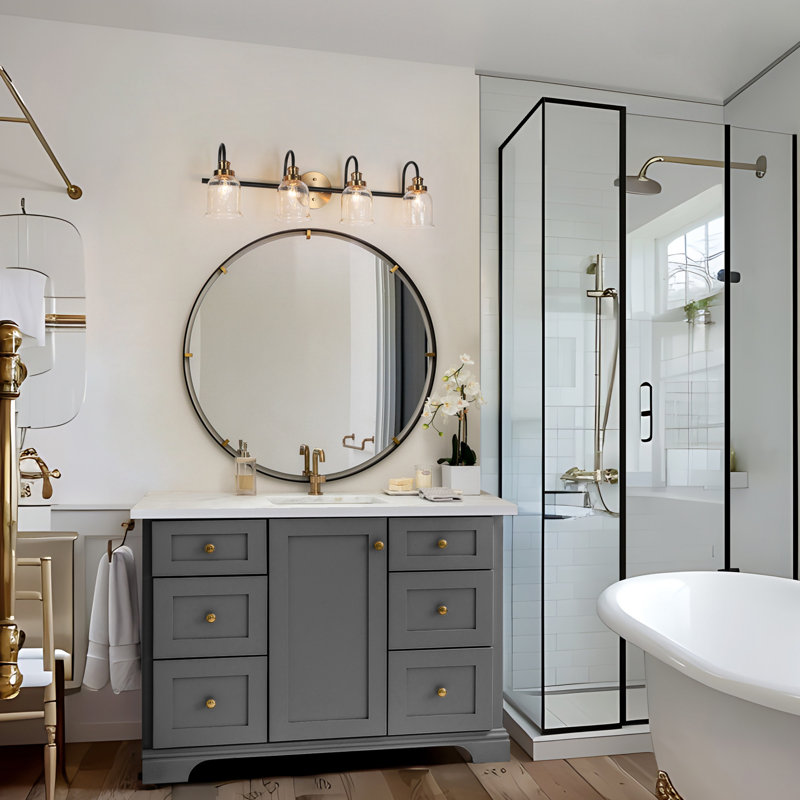 Connie-Agnes 4 - Light Dimmable Vanity Light