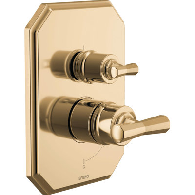 Beauclere™ Pressure Balance Valve With Integrated 3-Function Diverter Trim