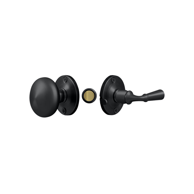 Loquet de porte Deltana SDL980U19, Noir