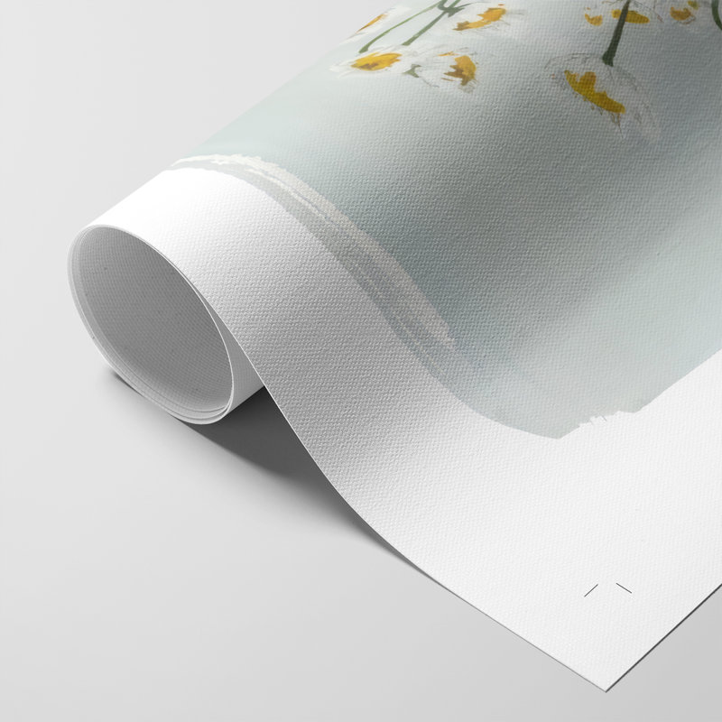 Camomille Bouquet II - Impression sur toile seulement - NON-CADRE, H 36 po x l 24 po
