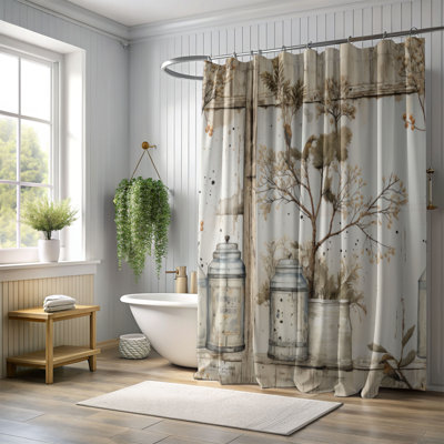 Rideau de douche Icy Arbor