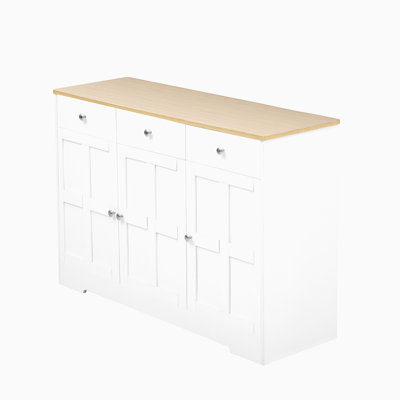 Buffet de rangement avec tiroirs pour la salle à manger, le salon et les armoires de cuisine