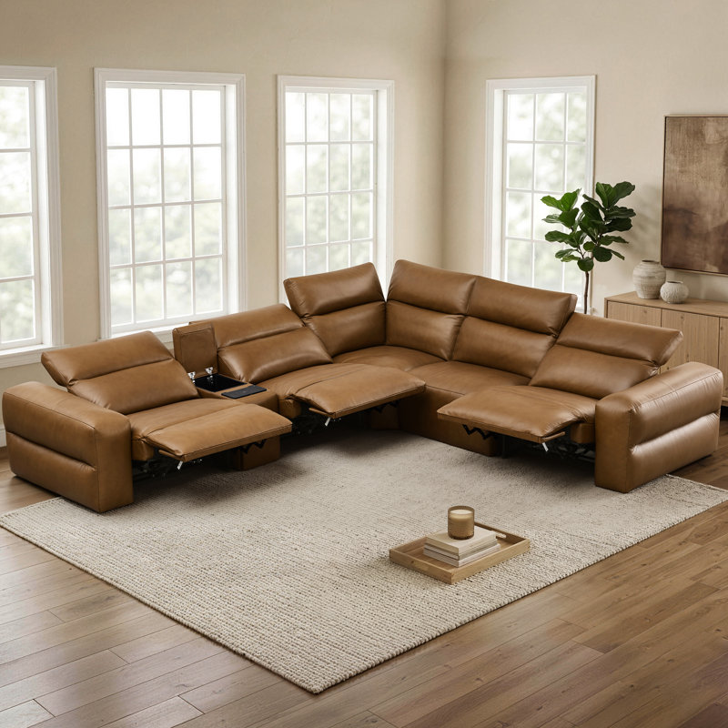 Canapé inclinable électrique à moteur double 138 po avec conception murale zéro, appui-tête réglable et siège à grain supérieur