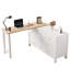 Foldable Modular L-Shaped Writing Desk