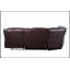 Ensemble de canapé modulaire inclinable en cuir L