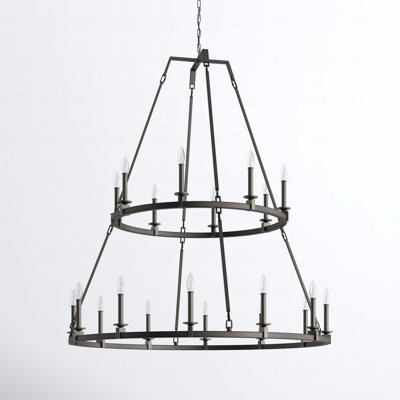 Aileen 20 - Light Metal Dimmable Chandelier
