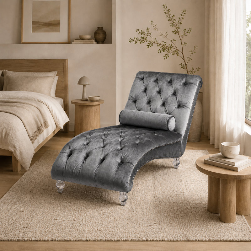 Méridienne Jenille, Velvet argent