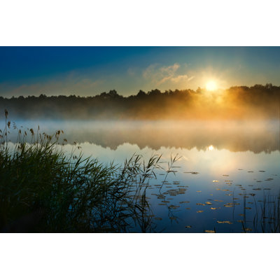Sawinda Sunrise by Ysuel - Wrapped Canvas Print