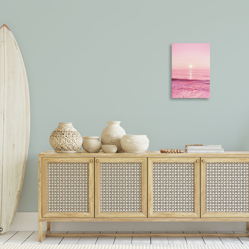«Peachy Pink Sunset» par Nataly White, H 24 po x l 16 po