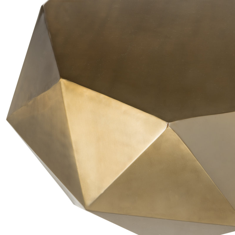 Almudena Coffee Table, Light Copper
