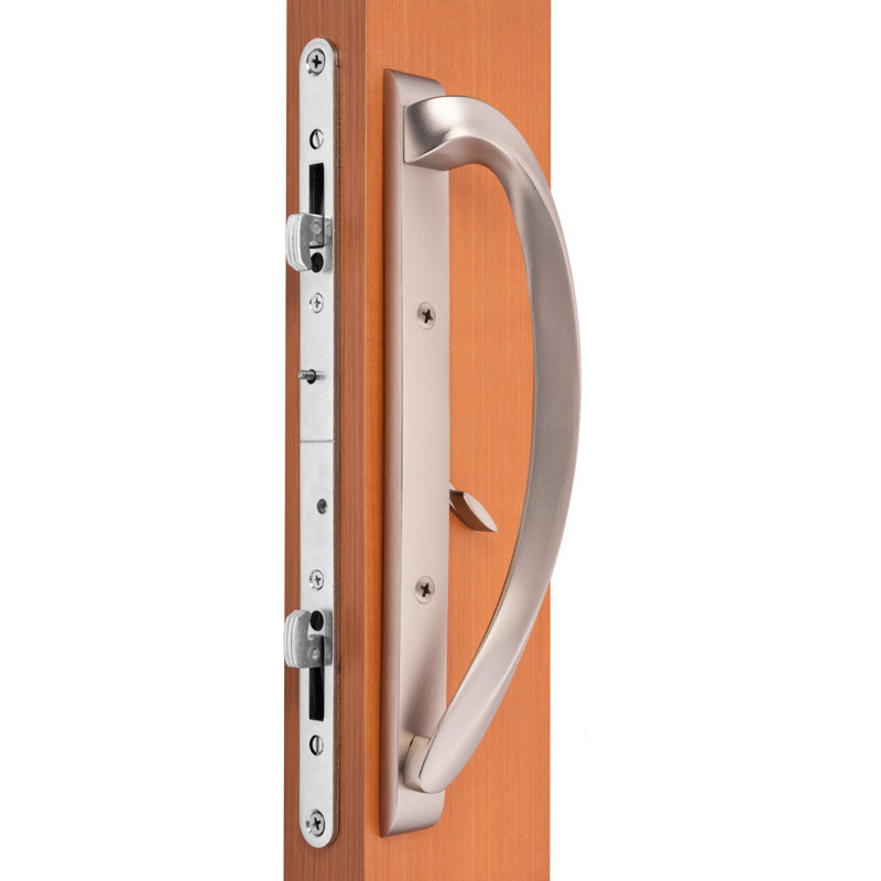 Modena Contemporary Sliding Door Handle Pull Plate (Mortise Lock Not Included)