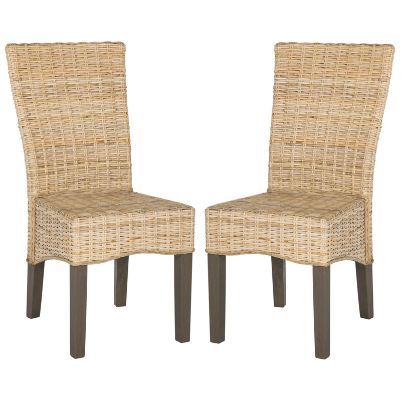 Chaise d'appoint en rotin Belmoor, Naturel